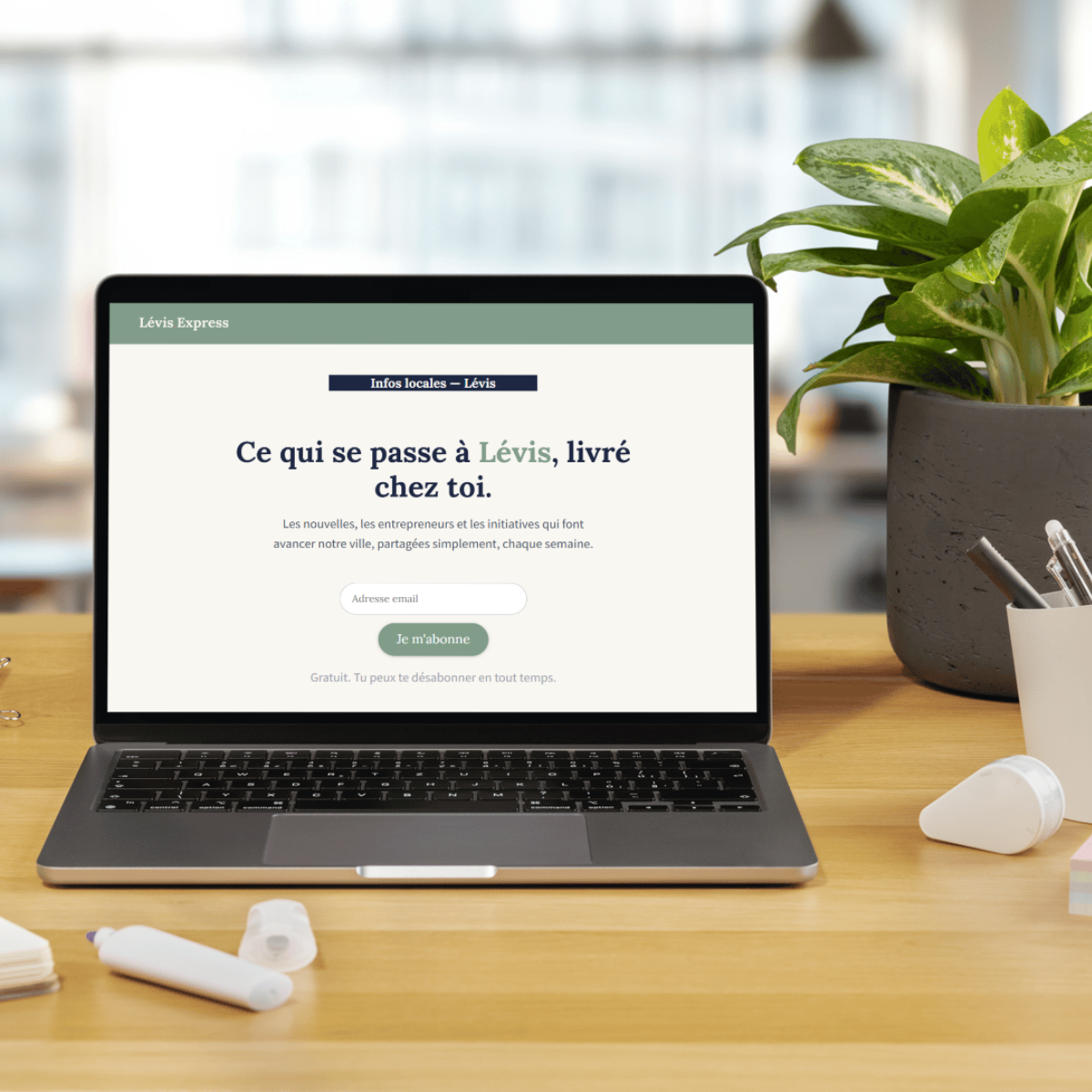 Lévis.express, média local indépendant